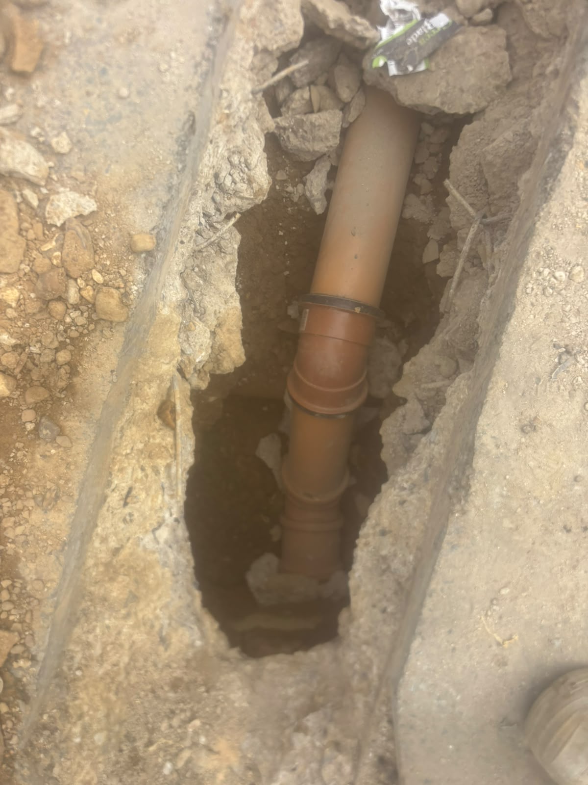 Pipes in ground